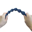 MR PLAY - PERLES ANALES EN SILICONE BLEU ET PLUG ANAL 26,7 CM