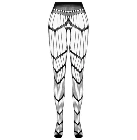 PASSION - BODYSTOCKING ECO COLLECTION ECO S006 NOIR