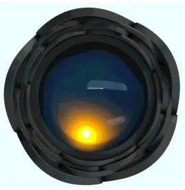 PRETTY LOVE - TARION ANAL PLUG WITH LED LIGHT BLACK 12.5 CM