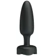PRETTY LOVE - TARION PLUG ANALE CON LUCE LED NERO 12,5 CM
