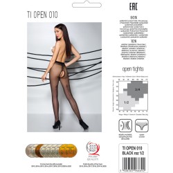 PASSION - TIOPEN 010 BLACK TIGHTS 1-2 20 DEN