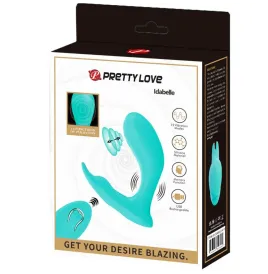PRETTY LOVE - TELECOMANDO IDABELLE VIBRAZIONE E PULSAZIONE BLU