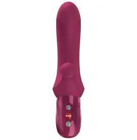 FUN FACTORY - BI STRONIC CURVE THRUSTING RABBIT PULSATORS ROUGE VIN