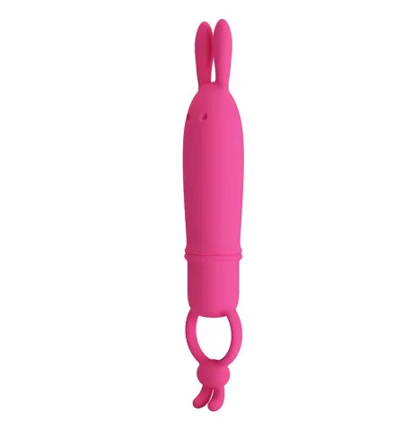 PRETTY LOVE - DELIA VIBRATORE CONIGLIO CON ANELLO DI RESISTENZA