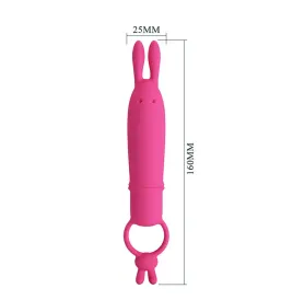 PRETTY LOVE - DELIA VIBRATORE CONIGLIO CON ANELLO DI RESISTENZA