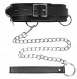 KINK - COLLAR CON CORREA 80 CM ESCLAVITUD 3 ANILLOS 53 X 5 CM