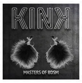 KINK - PINCE À METON PLUME NOIR 7 CM
