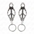 KINK - PINZAS PARA PEZONES ESTILO JAPONÉS CON AROS PLATEADO KINK - PINZAS PARA PEZONES ESTILO JAPONÉS CON AROS PLATEADO