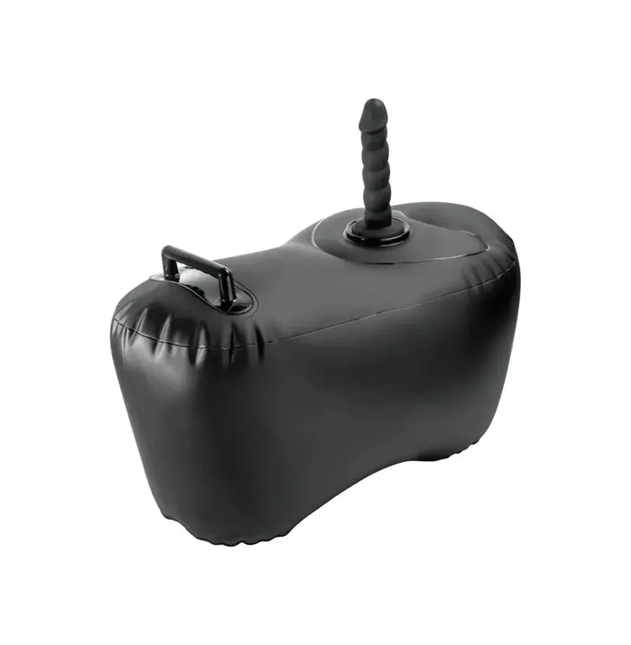 FETISH FANTASY SERIES - SILLÓN HINCHABLE BODY DOCK CON DILDO 69,2 CM NEGRO FETISH FANTASY SERIES - SILLÓN HINCHABLE BODY DOCK CON DILDO 69,2 CM NEGRO