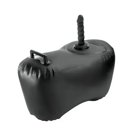 FETISH FANTASY SERIES - BODY DOCK SEGGIOLINO GONFIABILE CON DILDO 69,2 CM NERO