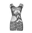 SUBBLIME - 951771 VESTITO LUNGO CON SCHIENA APERTA A RETE NERO TAGLIA UNICA SUBBLIME - 951771 VESTITO LUNGO CON SCHIENA APERTA A RETE NERO TAGLIA UNICA