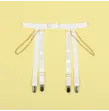 SUBBLIME - 954291 BODY CON CADENAS LIGUEROS BLANCO L-XL
