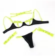 SUBBLIME - 955281 ENSEMBLE SOUTIEN-GORGE AVEC COLLIER ET DÉTAILS DE JAMBES VERT FLUORESCENT L-XL SUBBLIME - 955281 ENSEMBLE SOUTIEN-GORGE AVEC COLLIER ET DÉTAILS DE JAMBES VERT FLUORESCENT L-XL