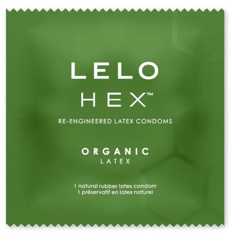 LELO - PRESERVATIVI ORGANICI HEX CONFEZIONE DA 3 UNITÀ
