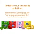 SKINS - PREMIUM-KONDOME MIT VERSCHIEDENEN GESCHMACKSRICHTUNGEN, 8ER-PACK