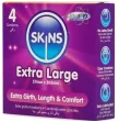 SKINS - EXTRA GROSSE PREMIUM-KONDOME PACKUNG 4 SKINS - EXTRA GROSSE PREMIUM-KONDOME PACKUNG 4