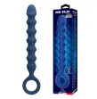MR PLAY – BLAUE SILIKON-ANALPERLEN and ANALPLUG – Ø – 3,4 CM – 28,5 CM