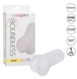CALEXOTICS - BOUNDLESS VULVA STROKER - TRANSPARENT