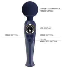 PRETTY LOVE - SKYLER VIBRATOR STAB BLAU