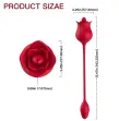 ARMONY - ROSA VIBRADOR ESTIMULADOR CLÍTORIS CON COLA 10 MODOS ROJO ARMONY - ROSA VIBRADOR ESTIMULADOR CLÍTORIS CON COLA 10 MODOS ROJO