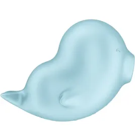 SATISFYER - SASSY SEAL STIMOLATORE E VIBRATORE BLU