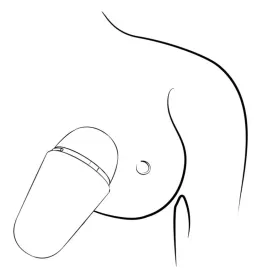 ROMP - FREE X ESTIMULADOR DE CLÍTORIS CON TAPA 10 NIVELES RECARGABLE MORADO
