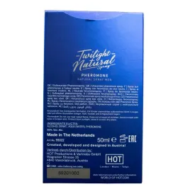 HOT - TWILIGHT SPRAY NATURAL CON FEROMONAS HOMBRE 50 ML