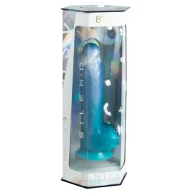 SILEXD - ANGEL DILDO FANTASY LIQUID SILICONE THERMOREACTIVE CELESTIAL BLUE 20.3 CM