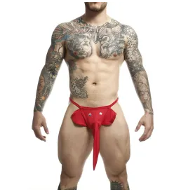 MOB - TANGA ELEFANTE ROJO TALLA ÚNICA