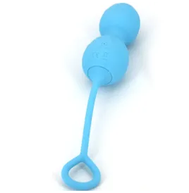 ARMONY - BLOSSOMS VAGINAL DUMBBELL VIBRATION REMOTE CONTROL 10 VIBRATIONS BLUE