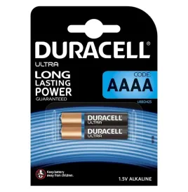 DURACELL - BATTERIA ULTRA POWER ALCALINA AAAA MX2500 1,5V 2 UNIT