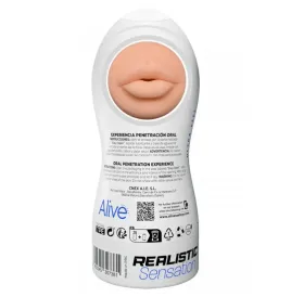 ALIVE - MAXI FLEX MÄNNLICHER MASTURBADOR ORAL GRÖSSE L