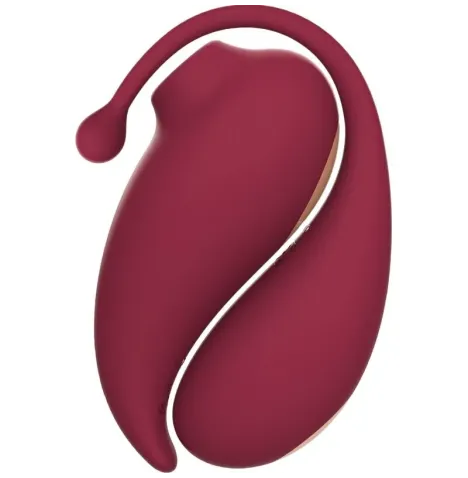 ADRIEN LASTIC - INSPIRATION CLITORIS SUCKER RED VIBRATING EGG - FREE APP