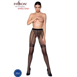 PASSION - TIOPEN 016 BLACK TIGHTS 1-2 20 DEN