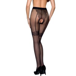 PASSION - TIOPEN 016 BLACK TIGHTS 1-2 20 DEN
