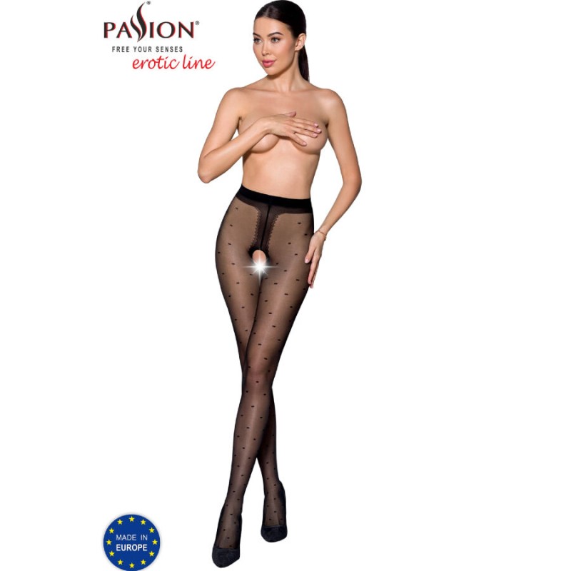 PASSION - TIOPEN 018 COLLANT NOIR 1-2 20 DEN