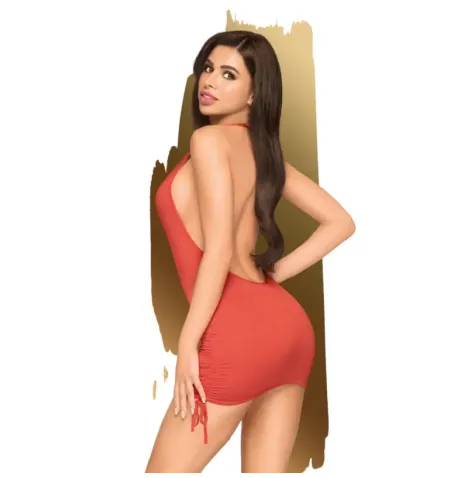 PENTHOUSE - EARTH SHAKER MINIABITO ROSSO L-XL