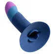 ROMP - PICCOLO SILICONE DILDO WITH TRICOLOR SUCTION CUP 14 CM ROMP - PICCOLO SILICONE DILDO WITH TRICOLOR SUCTION CUP 14 CM