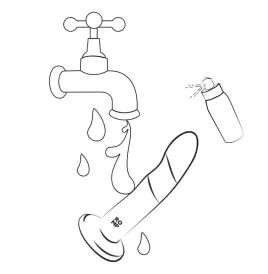 ROMP - PICCOLO SILIKONDILDO MIT DREIFARBIGEM SAUGAUFFANG 14 CM