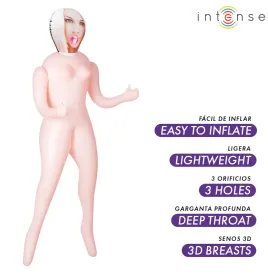 INTENSE DOLLS - POUPÉE GONFLABLE IRINA À TROIS ORIFICES