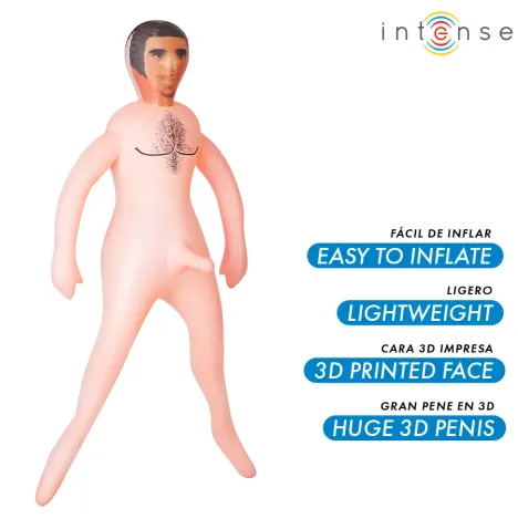 INTENSE DOLLS - AUFBLASBARE PUPPE ANTHONY MIT 3D-PENIS