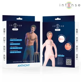 INTENSE DOLLS - BAMBOLA GONFIABILE ANTHONY CON PENE 3D