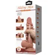 PRETTY LOVE - DILDO REALISTICO SERIE SLIDING SKIN CON VENTOSA SCORREVOLE IN PELLE MARRONE 20,6 CM PRETTY LOVE - DILDO REALISTICO SERIE SLIDING SKIN CON VENTOSA SCORREVOLE IN PELLE MARRONE 20,6 CM