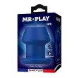 MR PLAY - JACK BLUE SILICONE HOLLOW ANAL PLUG SIZE M