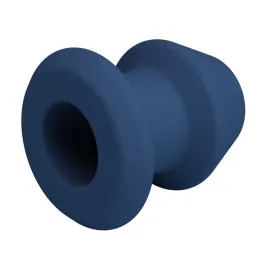 MR PLAY - JACK BLEU PLUG ANAL CREUX EN SILICONE, TAILLE M