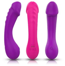 ARMONY - DILDO VIBRADOR PUNTO G SILICONA NEGRO