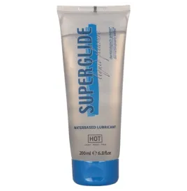 HOT - SUPERGLIDE LIQUID PLEASURE LUBRIFICANTE A BASE DACQUA 200 ML