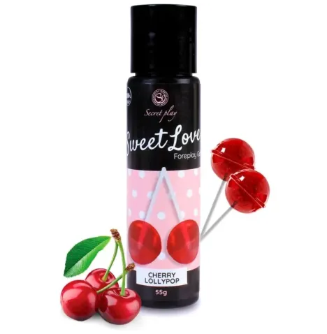 SECRETPLAY - CHERRY LOLLIPOP GEL SWEET LOVE 60 ML
