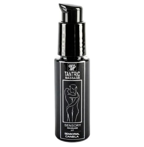 EROS-ART - OLIO DA MASSAGGIO TANTRICO NATURALE E AFRODISIACO ALLA CANNELLA 30 ML