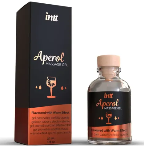 INTT MASSAGE and ORAL SEX - GEL DA MASSAGGIO APEROL EFFETTO CALORE INTENSO